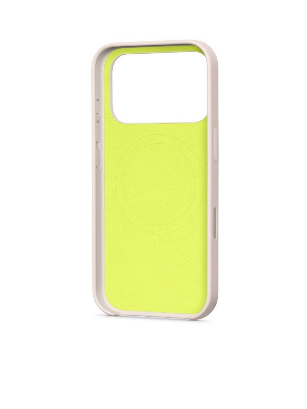 Beats by Dre Silicone Phone Case in Neon Lime and Beige
